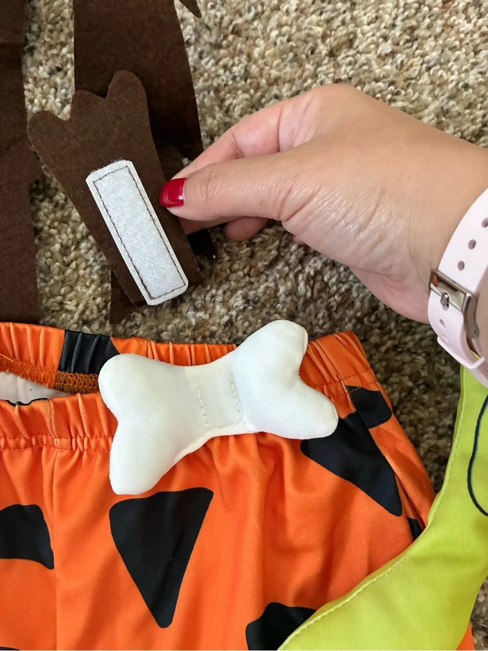 Bam Bam Flintstone-Style Kids Costume